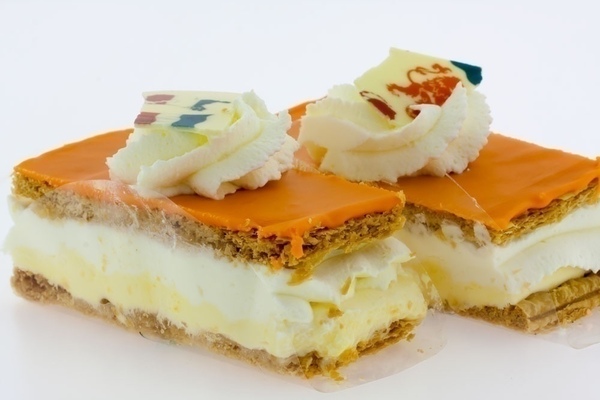 oranje tompouce